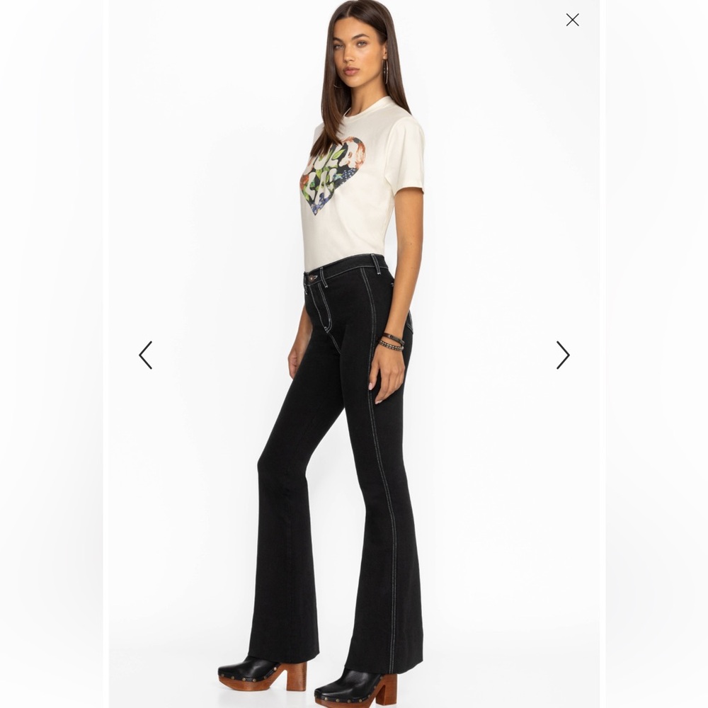 NWT Johnny Was Rue De La Flare Jean